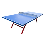 Mesa de tênis de mesa outdoor de fibra de vidro Pista e Campo