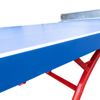 Mesa de tênis de mesa outdoor de fibra de vidro Pista e Campo