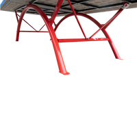 Mesa de tênis de mesa outdoor de fibra de vidro Pista e Campo