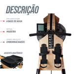 Simulador de remo Indoor A Base De Água Water Rower Madeira Pista E Campo