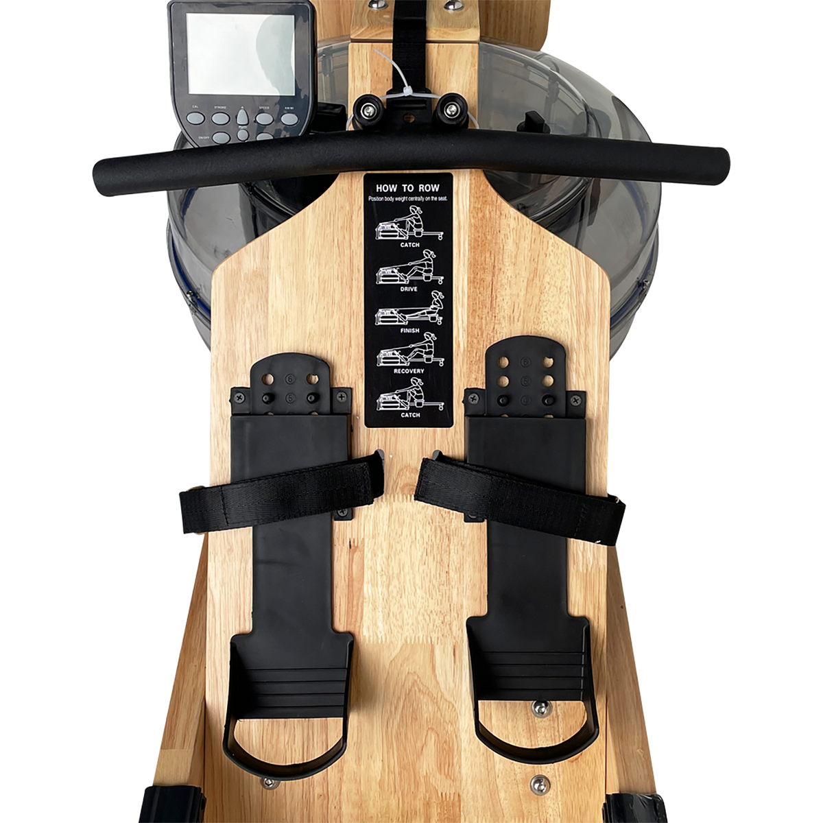 Simulador de remo Indoor A Base De Água Water Rower Madeira Pista E Campo