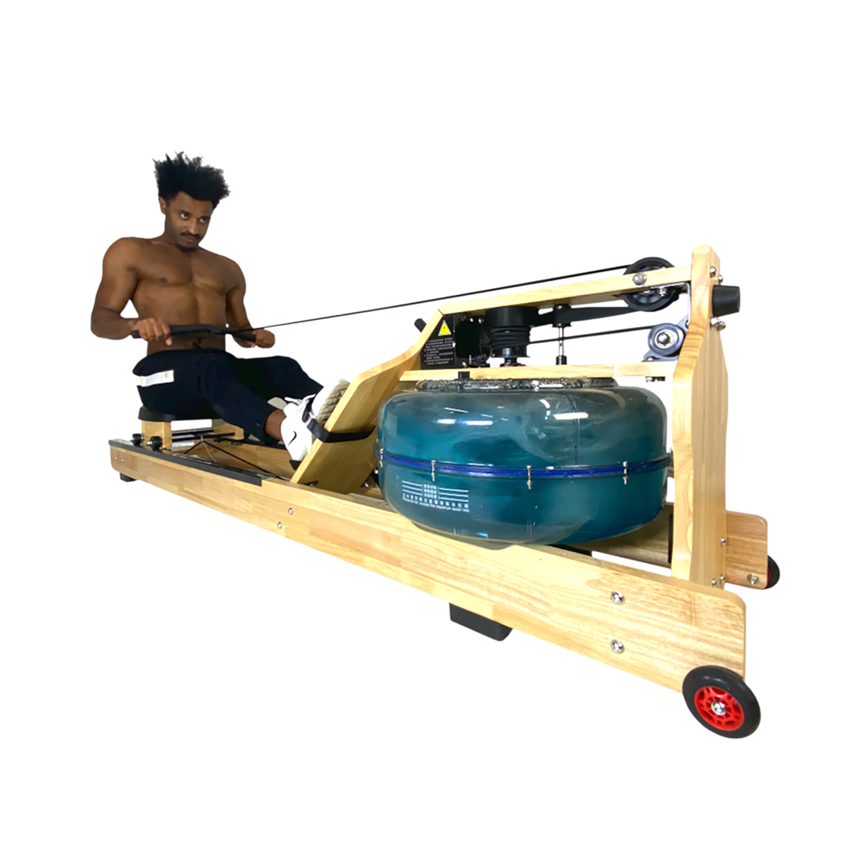 Simulador de remo Indoor A Base De Água Water Rower Madeira Pista E Campo
