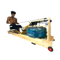 Simulador de remo Indoor A Base De Água Water Rower Madeira Pista E Campo