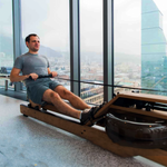 Simulador de remo Indoor A Base De Água Water Rower Madeira Pista E Campo