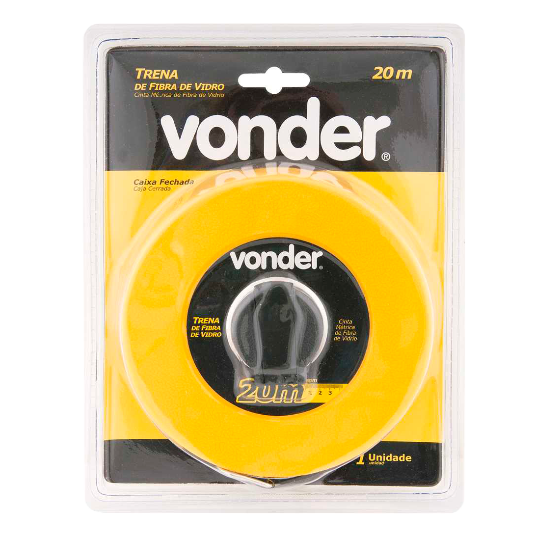 Trena de fibra de vidro 20m Vonder