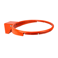 Aro oficial de basquete de aço retrátil (com amortecedor) modelo profissional Pista e Campo