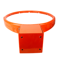 Aro oficial de basquete de aço retrátil (com amortecedor) modelo profissional Pista e Campo