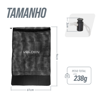 Bolsa sacola para transporte de bolas Velden