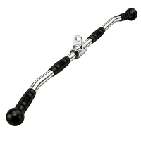 Puxador Reto para Polia 90cm Aço Cromado Envolst