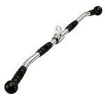 Puxador Reto para Polia 90cm Aço Cromado Envolst
