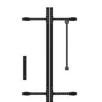 Rack de Parede para Agachamento Multifuncional Dobrável Envolst
