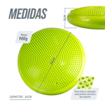 Disco de Equilíbrio Inflável 34 cm Envolst