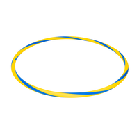Arco e bambolê com cores em espiral 75cm de diâmetro Pista e Campo