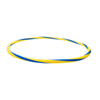 Arco e bambolê com cores em espiral 75cm de diâmetro Pista e Campo