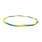 Arco e bambolê com cores em espiral 75cm de diâmetro Pista e Campo