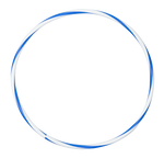 Arco e bambolê com cores em espiral 75cm de diâmetro Pista e Campo