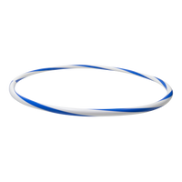 Arco e bambolê com cores em espiral 75cm de diâmetro Pista e Campo