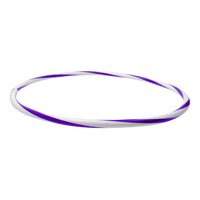 Arco e bambolê com cores em espiral 75cm de diâmetro Pista e Campo
