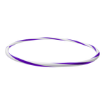 Arco e bambolê com cores em espiral 75cm de diâmetro Pista e Campo
