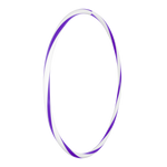 Arco e bambolê com cores em espiral 75cm de diâmetro Pista e Campo