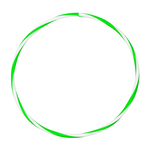 Arco e bambolê com cores em espiral 75cm de diâmetro Pista e Campo