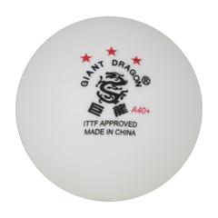 Bolinhas Tênis de Mesa Giant Dragon 3 Estrelas ITTF ABS 40+ 6un