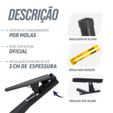 Kit Rede de Tênis de Mesa Jintai - Suporte Jacaré e Régua