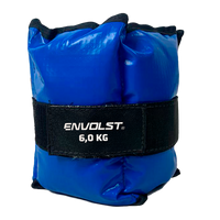 Caneleira Tornozeleira de Peso 6 kg Envolst – Par