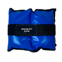 Caneleira Tornozeleira de Peso 6 kg Envolst – Par