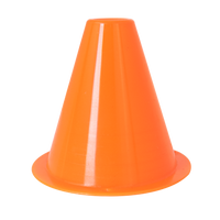 Cone de sinalização de plástico 8cm Pista e Campo