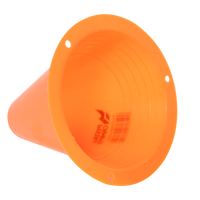 Cone de sinalização de plástico 8cm Pista e Campo