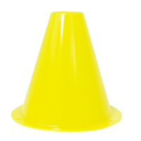 Cone de sinalização de plástico 8cm Pista e Campo