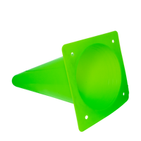 Cone de sinalização de plástico 30cm Pista e Campo