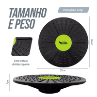 Disco de equilíbrio rígido Pista e Campo