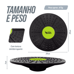 Disco de Equilíbrio Proprioceptivo 39cm Pista e Campo