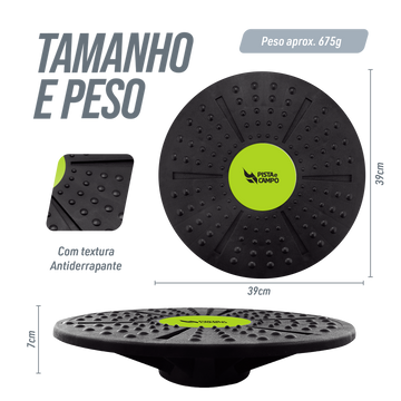 Disco de equilíbrio rígido Pista e Campo