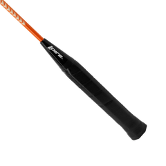 Kit Badminton 2 Raquetes de Aço e 3 Volantes de Nylon Loire - Laranja e Verde