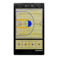 Prancheta tática magnética dupla face com caneta para treinamento de Basquete Pista e Campo
