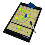 Prancheta tática magnética dupla face com caneta para treinamento de Basquete Pista e Campo