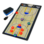 Prancheta tática magnética dupla face com caneta para treinamento de Basquete Pista e Campo