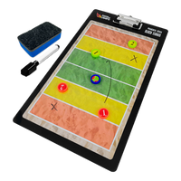 Prancheta tática magnética com caneta para treinamento de esportes de praia Pista e Campo