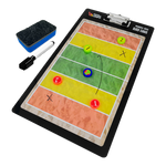 Prancheta tática magnética com caneta para treinamento de esportes de praia Pista e Campo