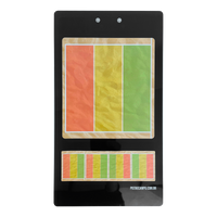 Prancheta tática magnética com caneta para treinamento de esportes de praia Pista e Campo