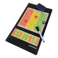 Prancheta tática magnética com caneta para treinamento de esportes de praia Pista e Campo