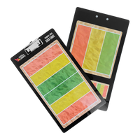 Prancheta tática magnética com caneta para treinamento de esportes de praia Pista e Campo