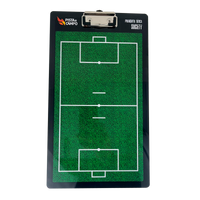 Prancheta tática magnética dupla face com caneta para treinamento de Futebol Society Pista e Campo
