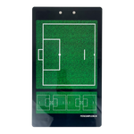 Prancheta tática magnética dupla face com caneta para treinamento de Futebol Society Pista e Campo