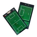 Prancheta tática magnética dupla face com caneta para treinamento de Futebol Society Pista e Campo