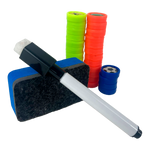 Prancheta tática magnética dupla face com caneta para treinamento de Futebol Society Pista e Campo