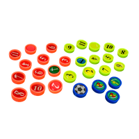 Prancheta tática magnética dupla face com caneta para treinamento de Futebol Pista e Campo